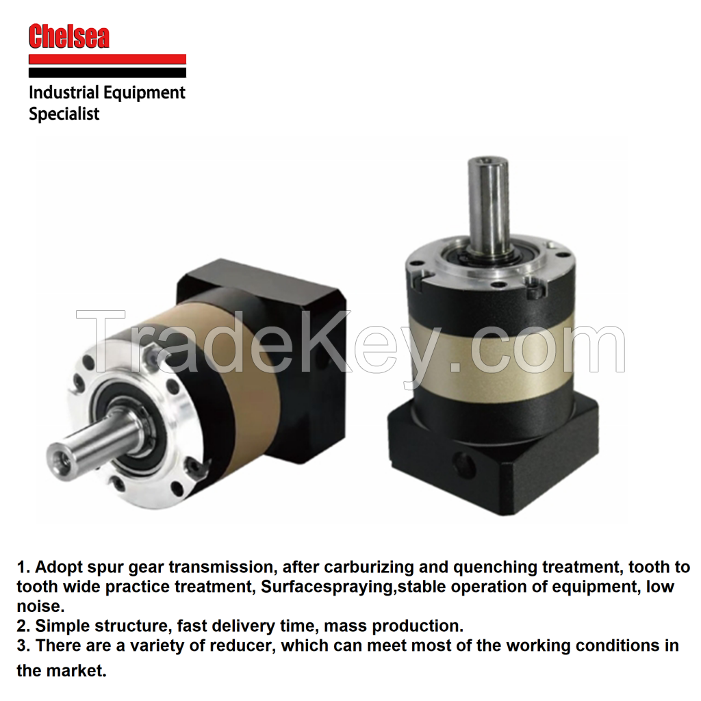 PLE60 Planetary Worm Gearbox 14mm Input, 14/16mm Output, Ratio 4:1 to 100:1  Ideal for Robotics, Automation, and Industrial Machinery