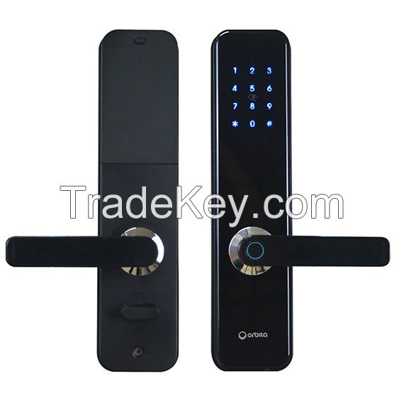 Ttlock Fingerprint Smart Door Lock Security Password Card Digital Door Lock For Home Office Apartment