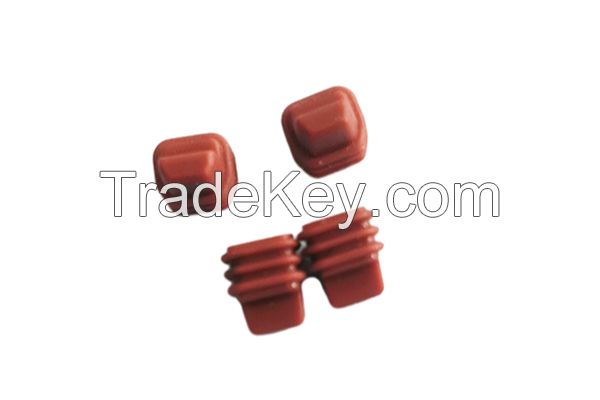 Silicone rubber stopper