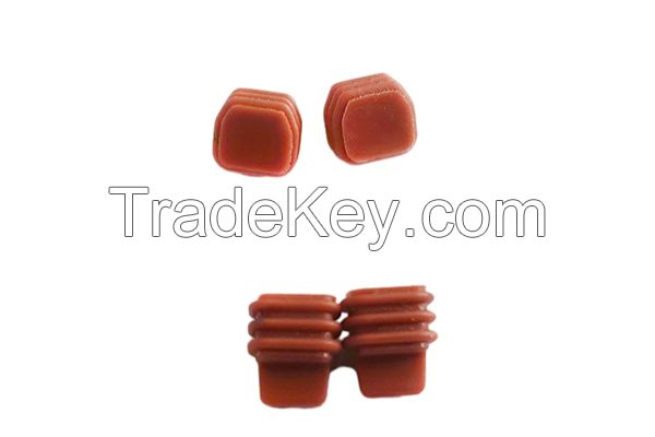 Silicone rubber stopper