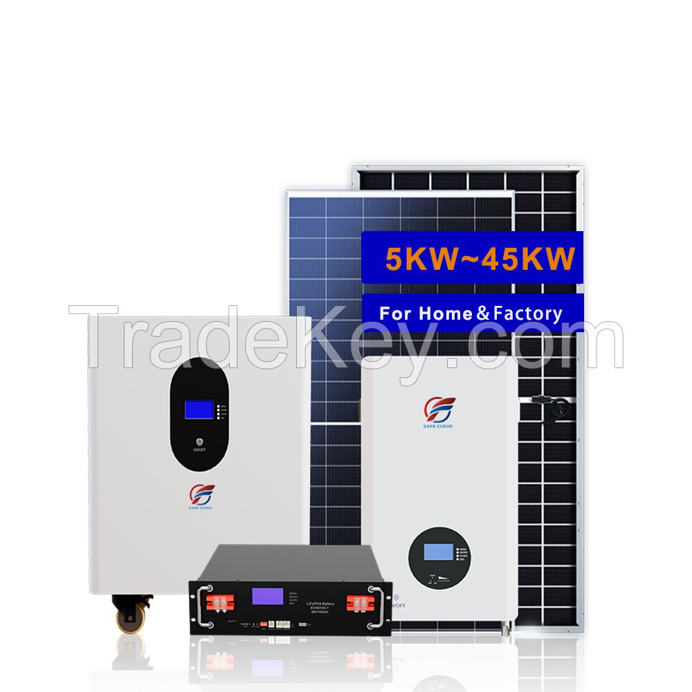 Customized 5kw 10kw 15kwBattery 48v Solar Energy 100ah 200ah 230ah 300ah Lithium Wall Battery Lifepo4 Pack 51.2 Volt Power Wall