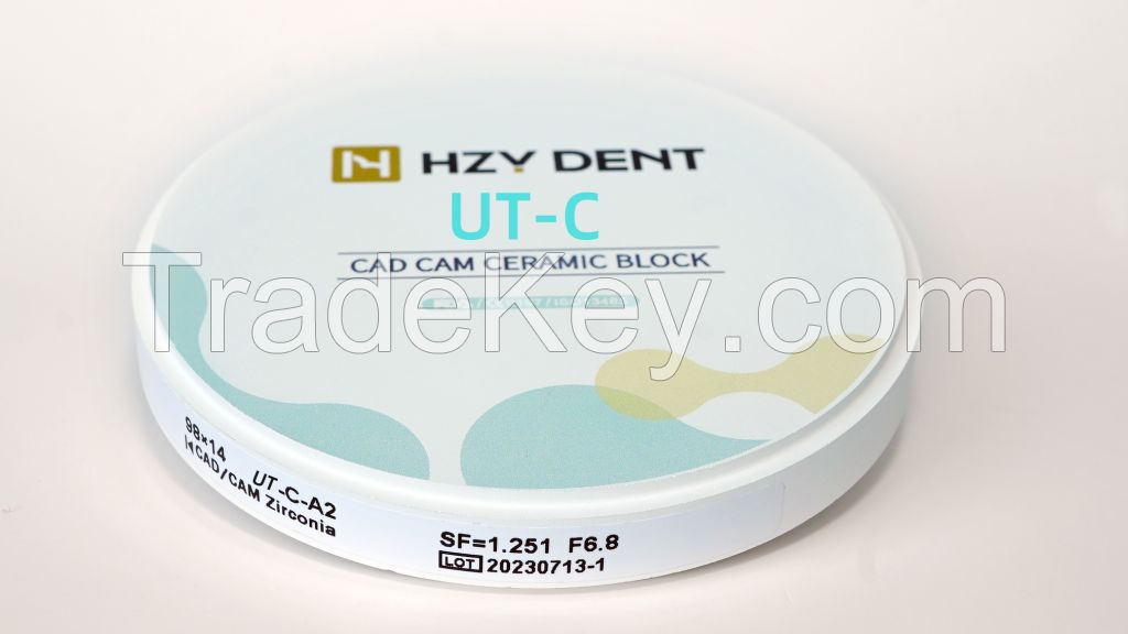 UT-C Preshaded Zirconia