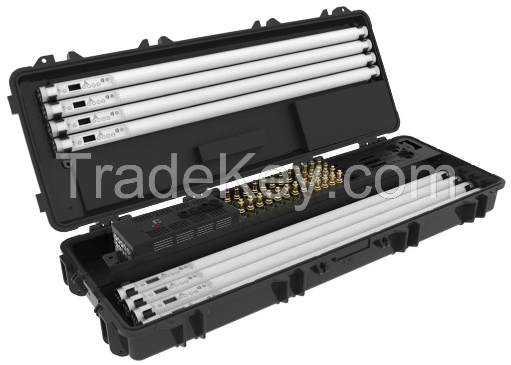 Astera Titan Tube RGB LED Tube Light  3.4&#039;, 8-Light Kit