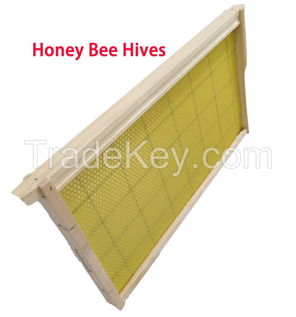 Pine Honey Bee Hives Feeder Frame, 20-500 m3 Spot