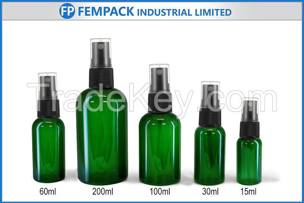 Green Bottles For Lotion