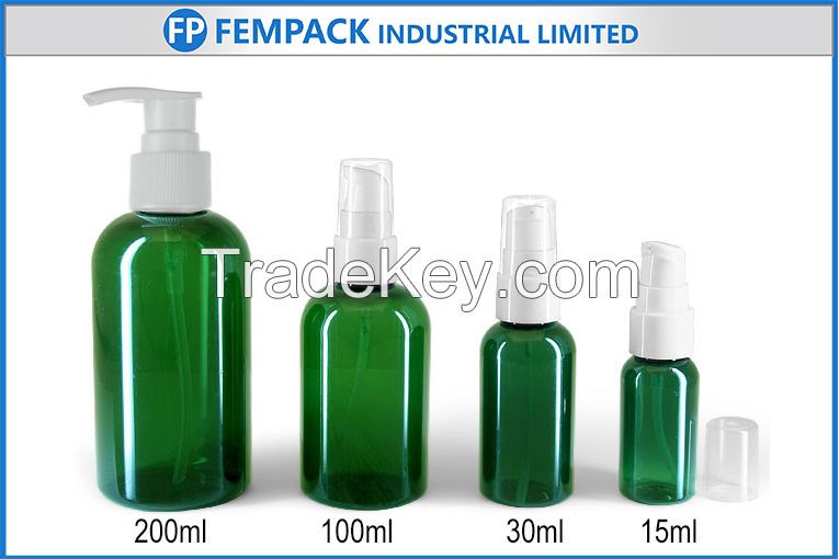 Green Bottles For Lotion