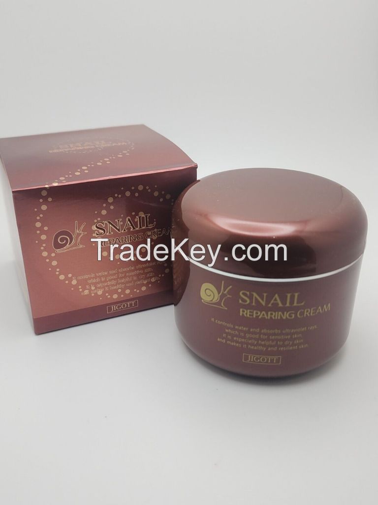 Original Snail Repairing Cream 100ml snail secretion, moisturizing Korean Cosmetic