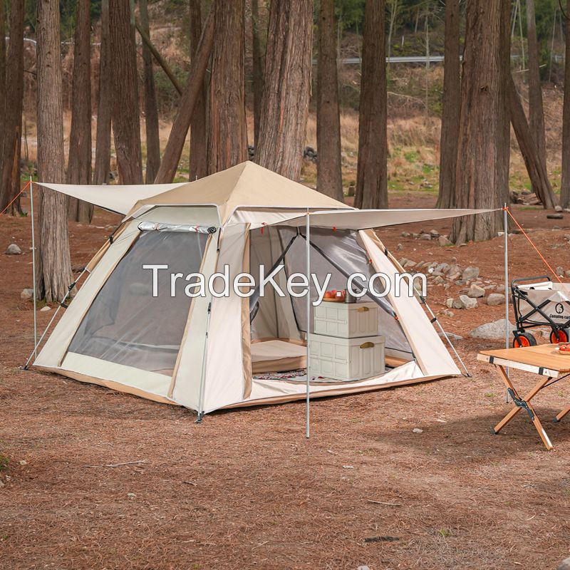 Polar Eagle Outdoor Tent 4-6 people fully automatic camping canopy tent camping picnic package equipment wholesale