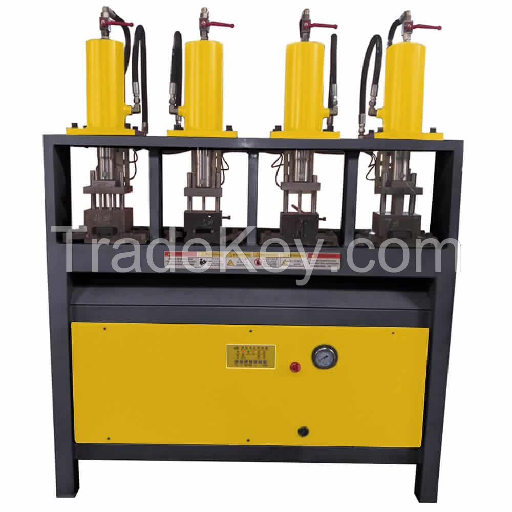 4 Workstations Pipe Hole Punching Machine