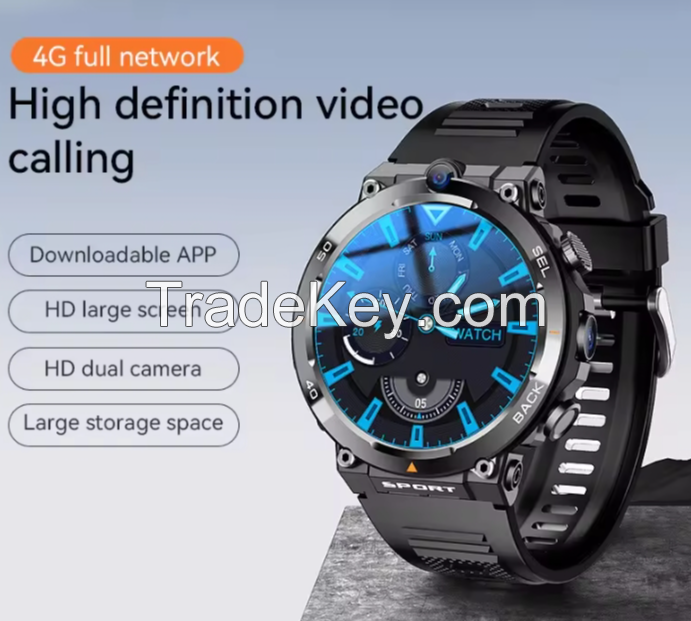 2024 KGP New Phone Call Camera 4G lte Smartwatch Manufacturer Men Gps Android Sim Card 4G Smart Watch