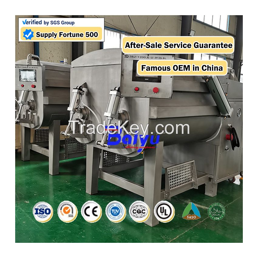 Baiyu meat mixing machine meat blender paddle mixer sausage burger patty meat mixer machine