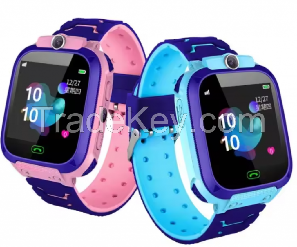 Q12 kids smart watch with sim card IP67 Waterproof sos camera smartwatch phone GPS tracker watch children