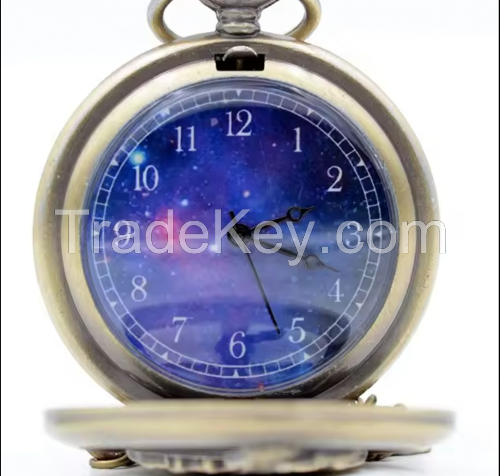 princekin pocket watch starry sky watch loneliness pocket watch