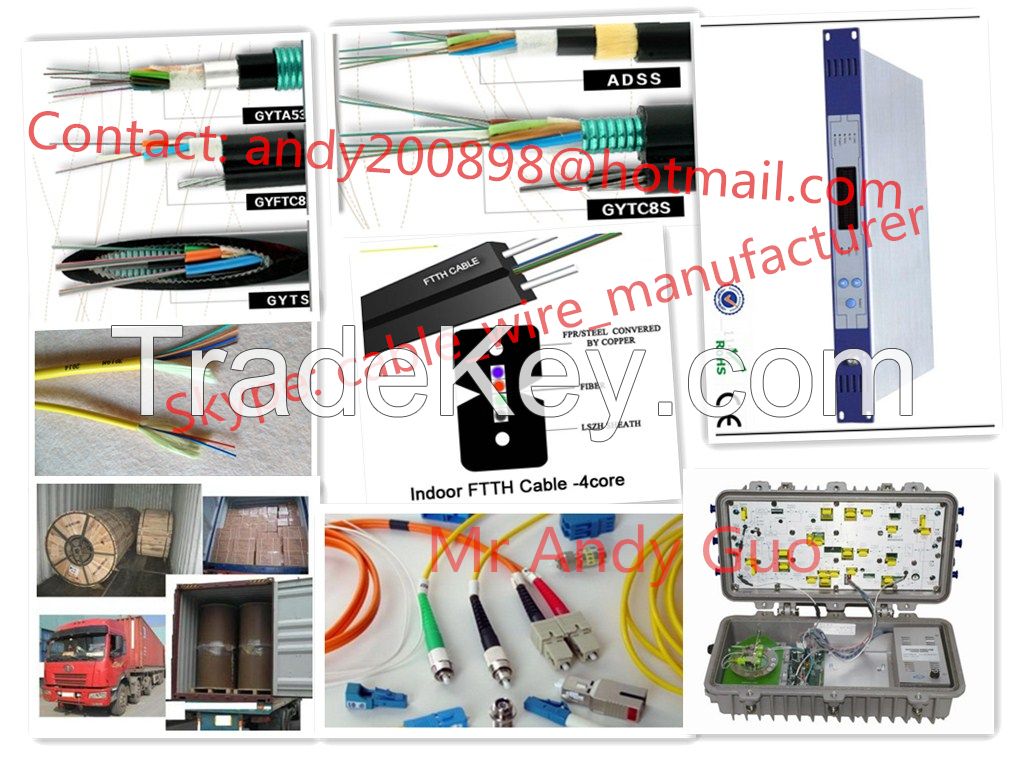 Fiber Optic Cable, Optical Fiber Cable, Cable De Fibra Optica, CATV Optical Transmitter