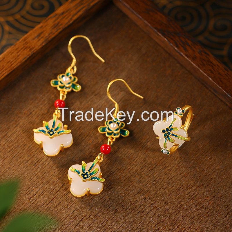 Enamel craft jewelry sets