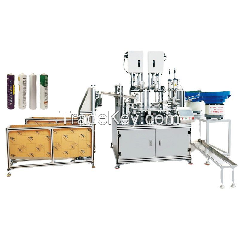 Automatic Small PU MS Gel Adhesive Silicone Sealant Cartidge Filling Machine