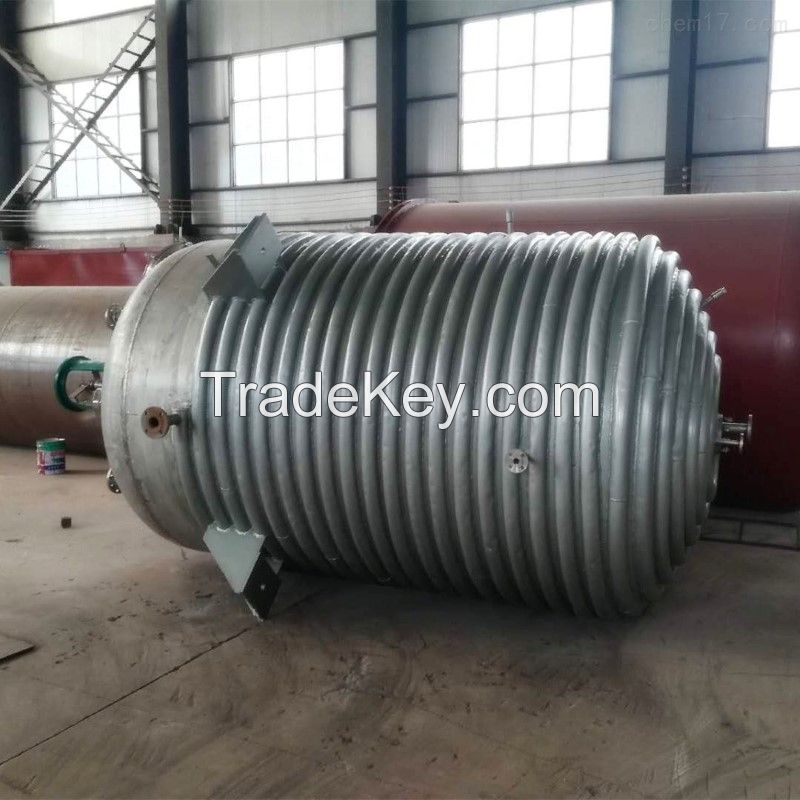 Factory Customized 2000L Liquid Stirred Mixing Reaction Tank Stainless Steel Reactor Chemical Reaction Kettle Vessel