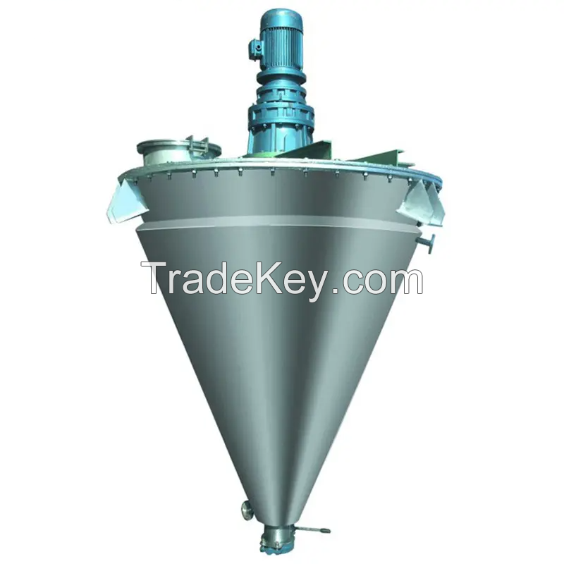 Conical Screw Mixer Ribbon Mixer For PVC Additives