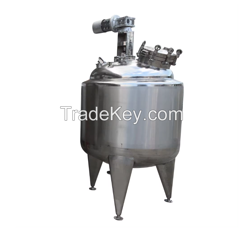 Jacketed Reactor Stainless Steel Industry Tank Carbon Steel Agitator Tank Reactor