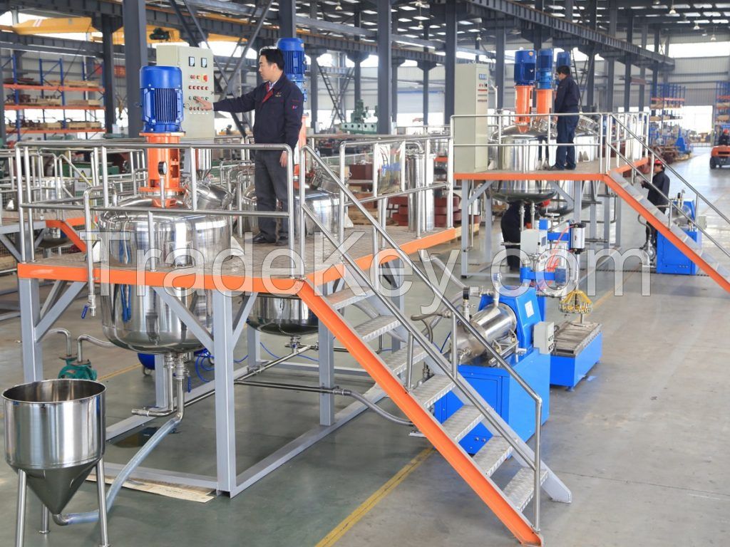 High Speed Disperser Oil-based Paint Production Line Dispersing Disc Mixer