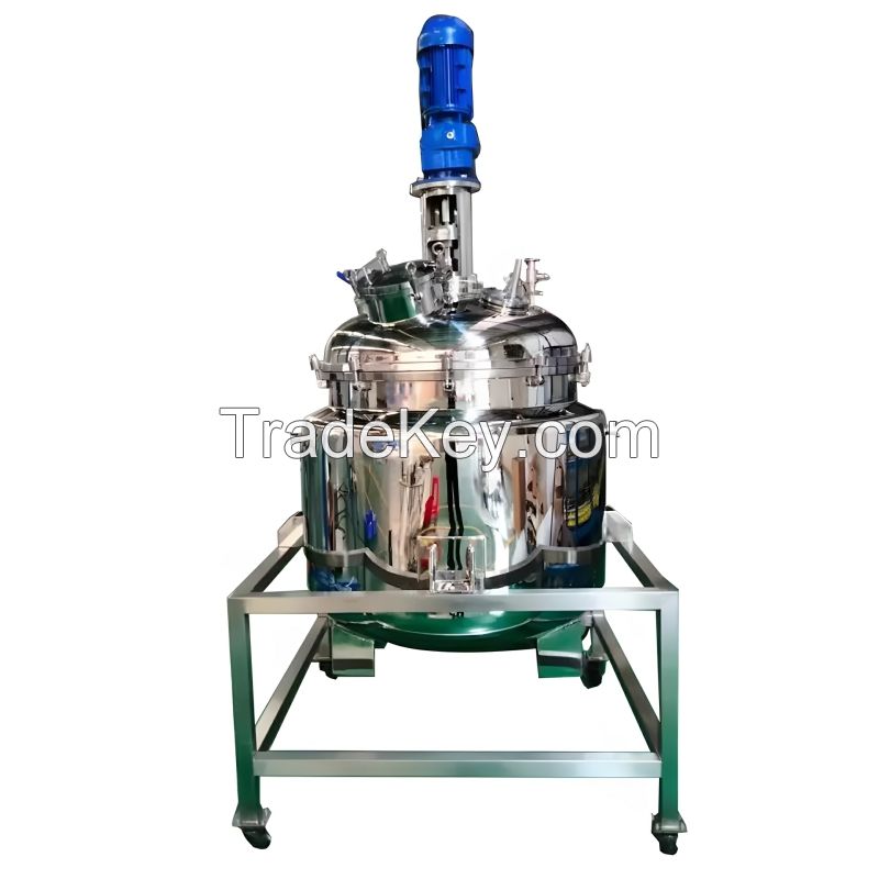 Glue Making Machine Stainless Steel Electrical Heating Acrylic Glue Reactor Water Based Glue Making Machine