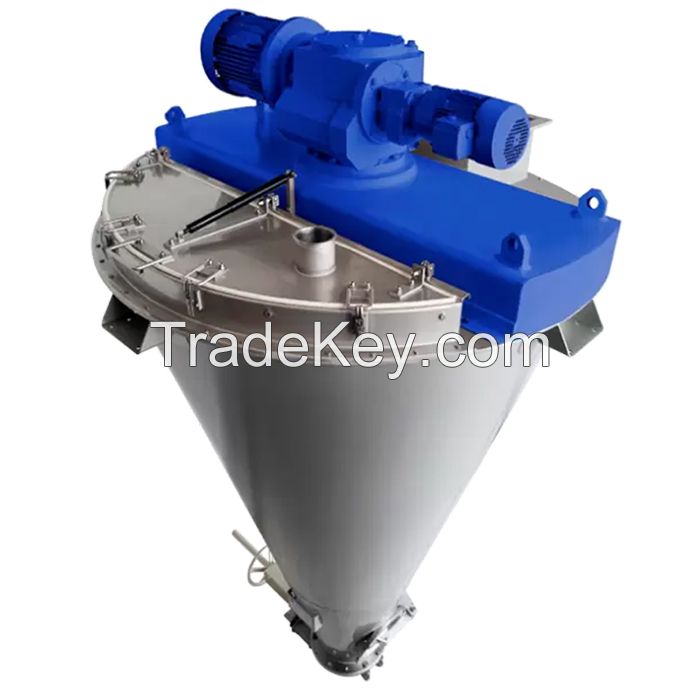 High Quality Powder Blender Conical Twin Screw Mixer SS304 Machine