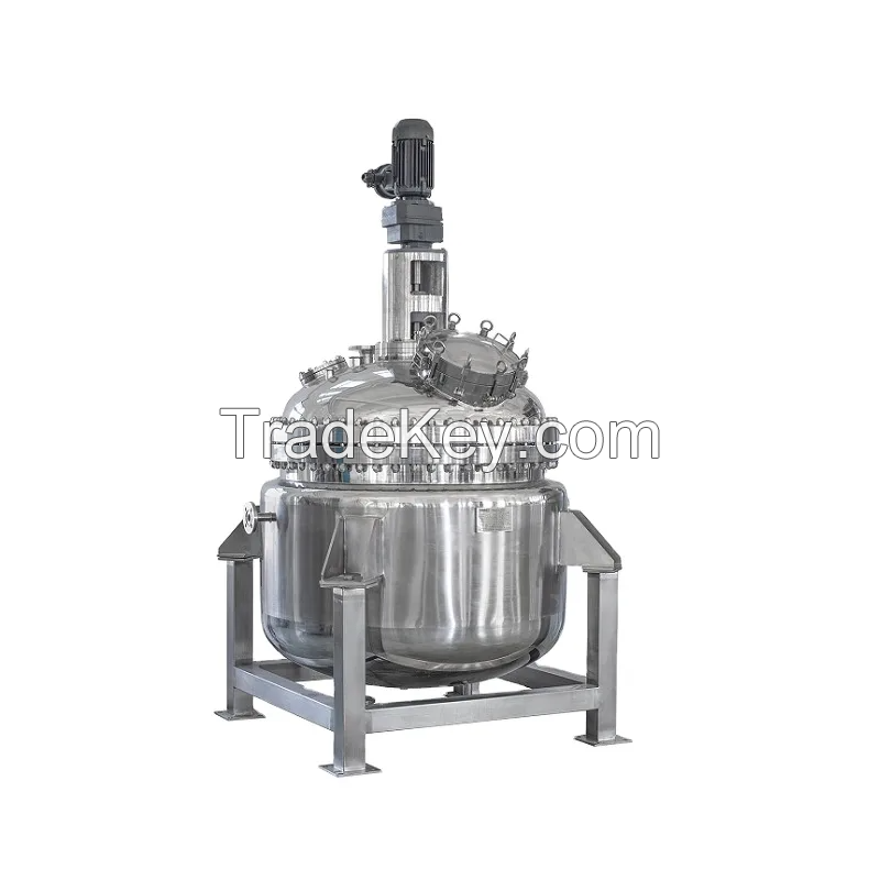 Handwashing Fluid Making Machine Stainless Steel Reactor Homogenizer For Shampoo Manufacturing