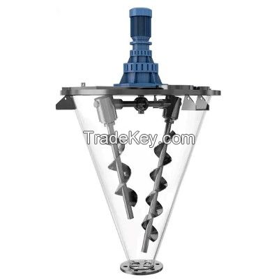 High Quality Powder Blender Conical Twin Screw Mixer SS304 Machine