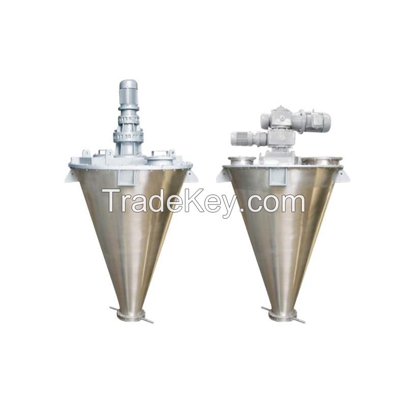 High Quality Powder Blender Conical Twin Screw Mixer SS304 Machine