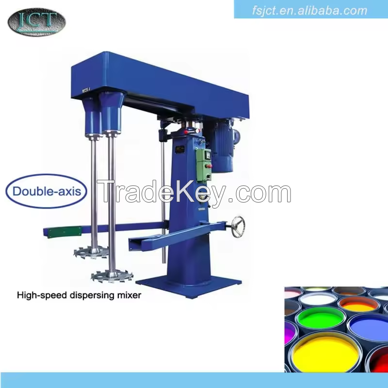 Paint Production Line High Speed Disperser Coating Making Equipment