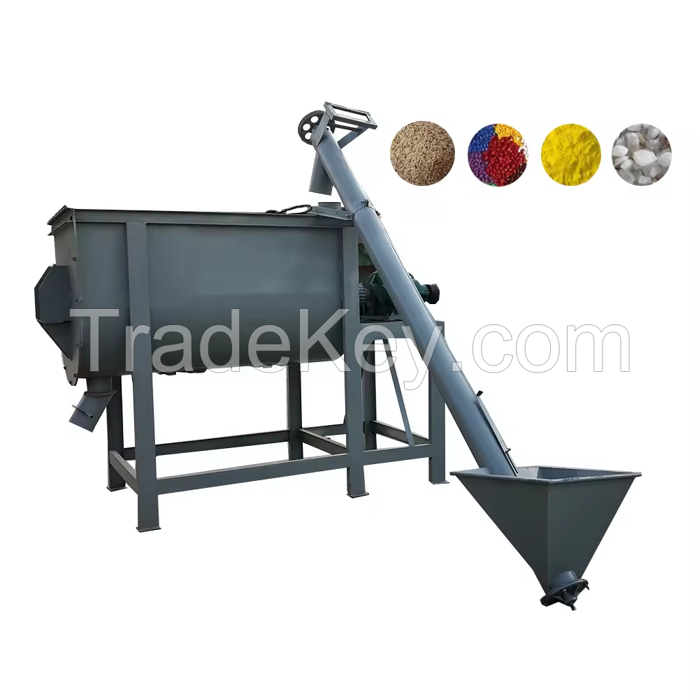 Horizontal Ribbon Mixer Ribbon Blender For Powder Material