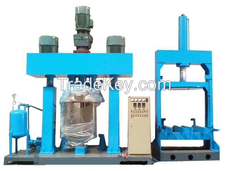 High Speed Dispersion Mixing Equipment For Making Silicone Glue Production Line Configuration