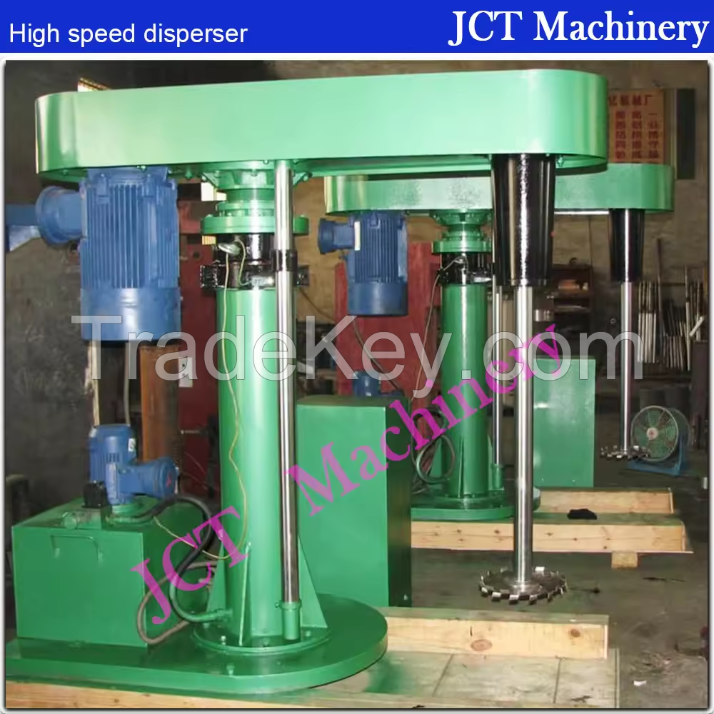 High Speed Disperser Oil-based Paint Production Line Dispersing Disc Mixer