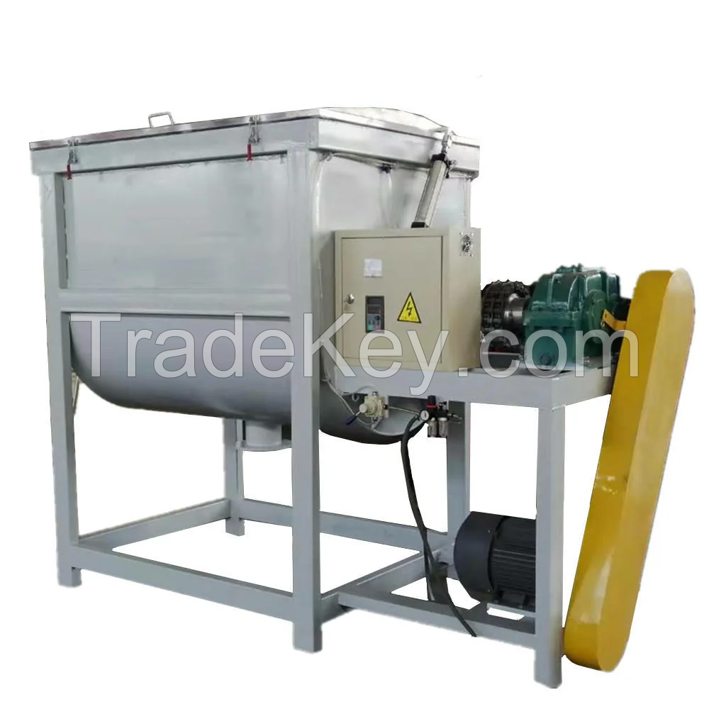 Pigment Metallurgy Stainless Steel Horizontal Ribbon Mixer