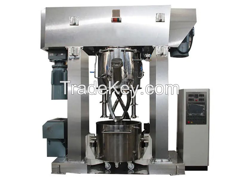 Acetic Silicone Sealant Making Machine line with formulas planetary mixer Strong Dispersing Mixer