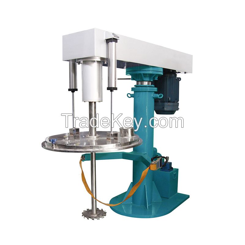 Paint Mixer Manufacturer Aerosol Machine For Mdi  Vacuum Dual Shaft High Speed Disperser For High Viscosity Materials