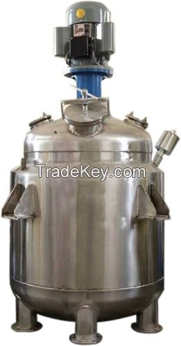 Stainless Steel Titanium PTFE Jacket Heating Agitated Mixing Pressure Chemical Reactor