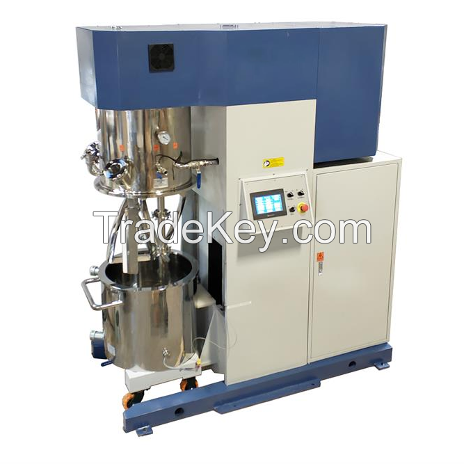 CE Lithium Anode Slurry Production Double Planetary Mixer For Lithium Battery