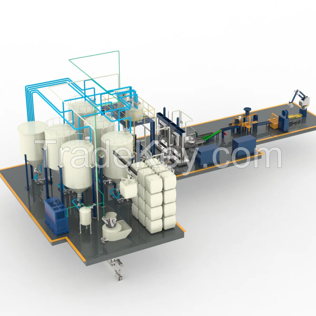 30-600 Tons/Month Multi Functional Dispersing Mixer Silica Gel With Packaging System