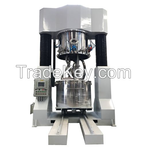 Polyurethane Sealant Production Line Concrete Mixer Dual Shaft Mixer