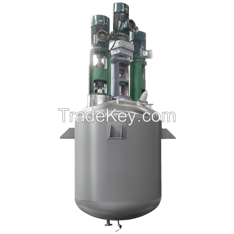 pure acrylic emulsion production line solution project tank reactor electric heating stirring tank