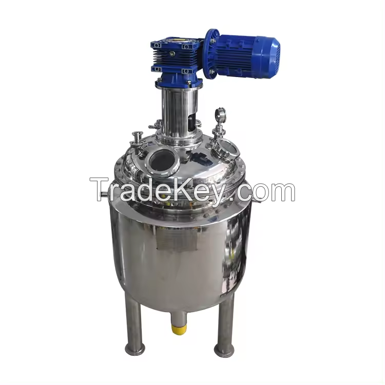 acrylic emulsion exterior wall texture paint production line solution project agitator reactor 300l with 6 strainer tanks