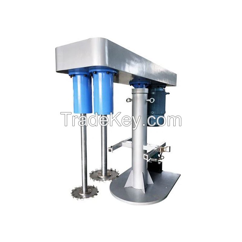 high speed disperser with teflon coated automatic paint shaker mixing machine paint disperser mixer