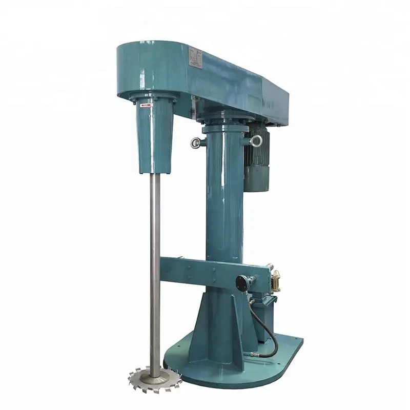 vacuum dual shaft high speed disperser color paint wall mix machine paint disperser mixer