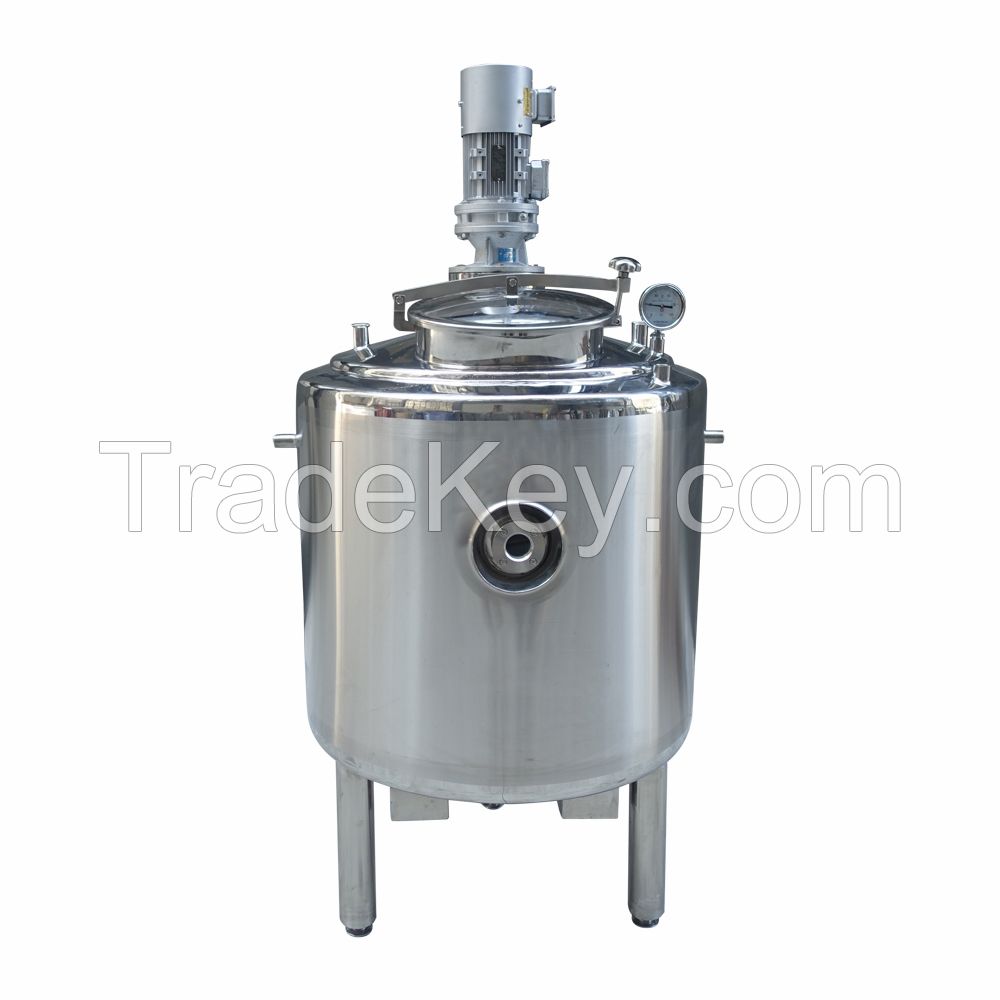 tank reactor with agitator acrylic emulsion making machine reactor China factory