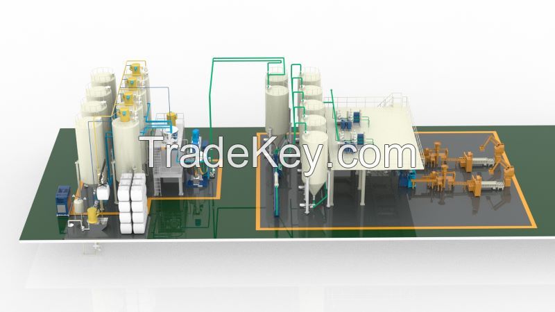 Electronic Sealant Production Equipment Complete Production Line Silicone MS Glue PLC Control