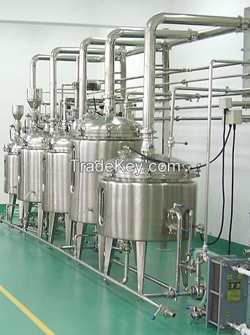 reactor tank for pyrolysis acrylic emulsion making machine reactor China factory