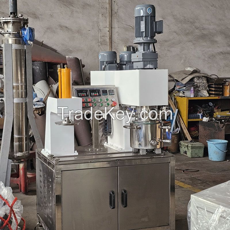 Fully automatic system twin shaft asphalt mixer silicone sealant turnkey project twin shaft mixer