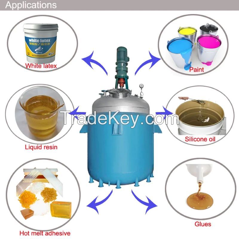 hot melt adhesive for heat shrink tube industry reactor hot melt glue production line reactor