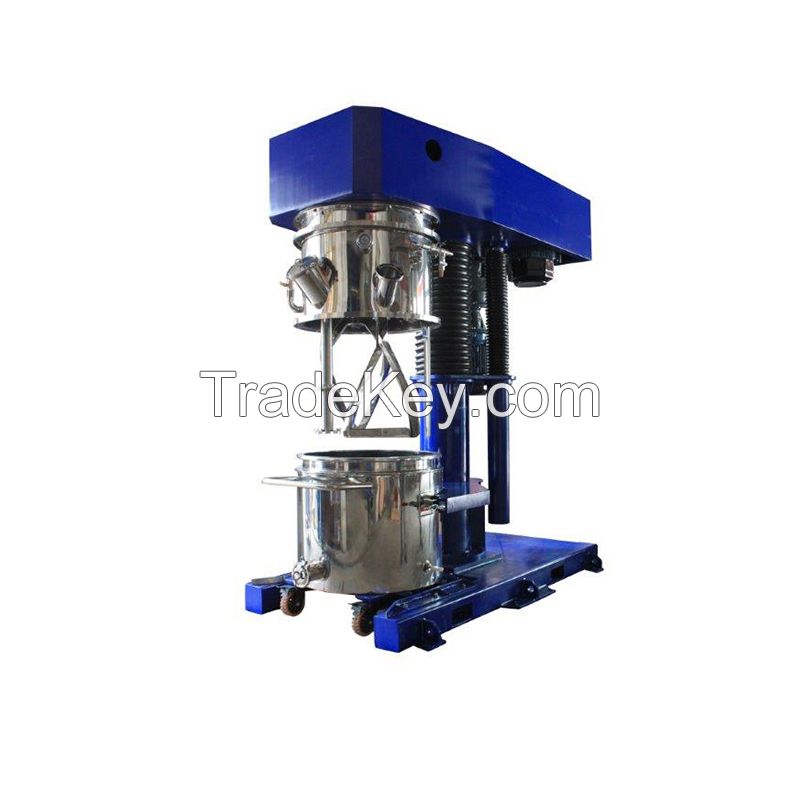 80 lt planetary mixer with scraper neutral silicone sealant black making machine double planetary vacuum mixer